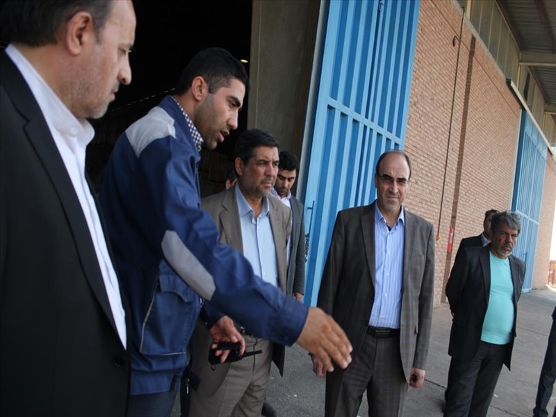 بازدید مدیرعامل شرکت ایران