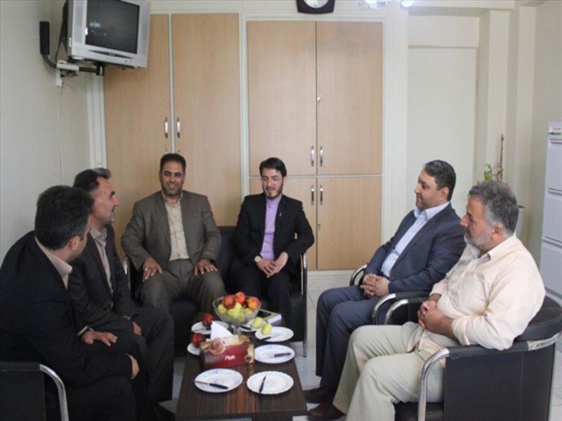 دیدار سرپرست جدید با مدیرکل و پرسنل گمرک سهلان
