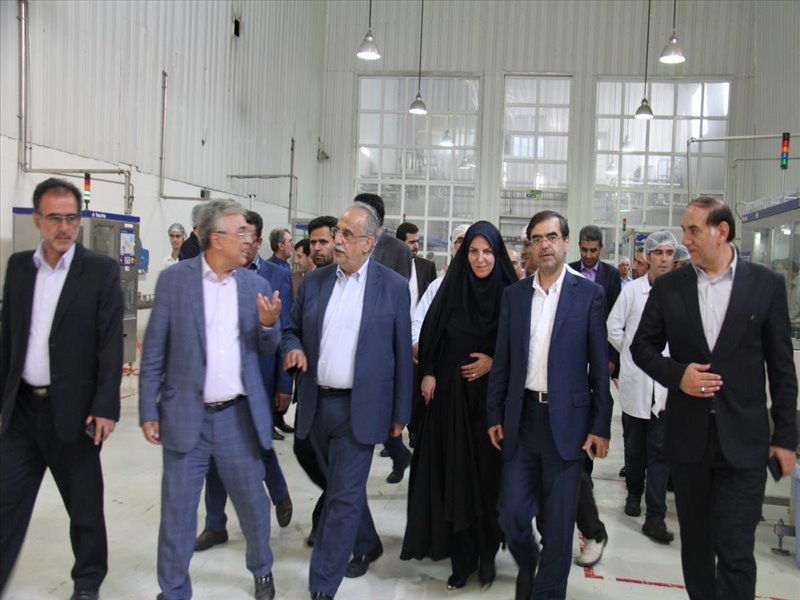 بازدید مدیرعامل شرکت ایران از شهرک شیرین عسل