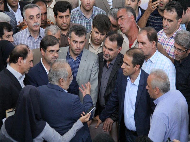 بازدید معاون وزیر  امور اقتصادی و دارایی از منطقه 