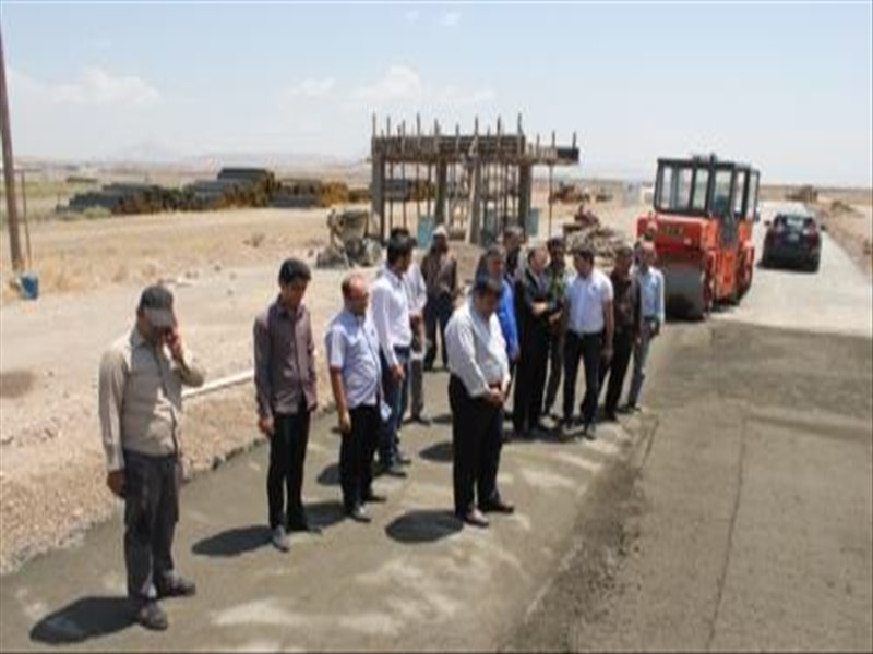 بازدید مدیرکل راه آهن آذربایجان از خیابان های منطق